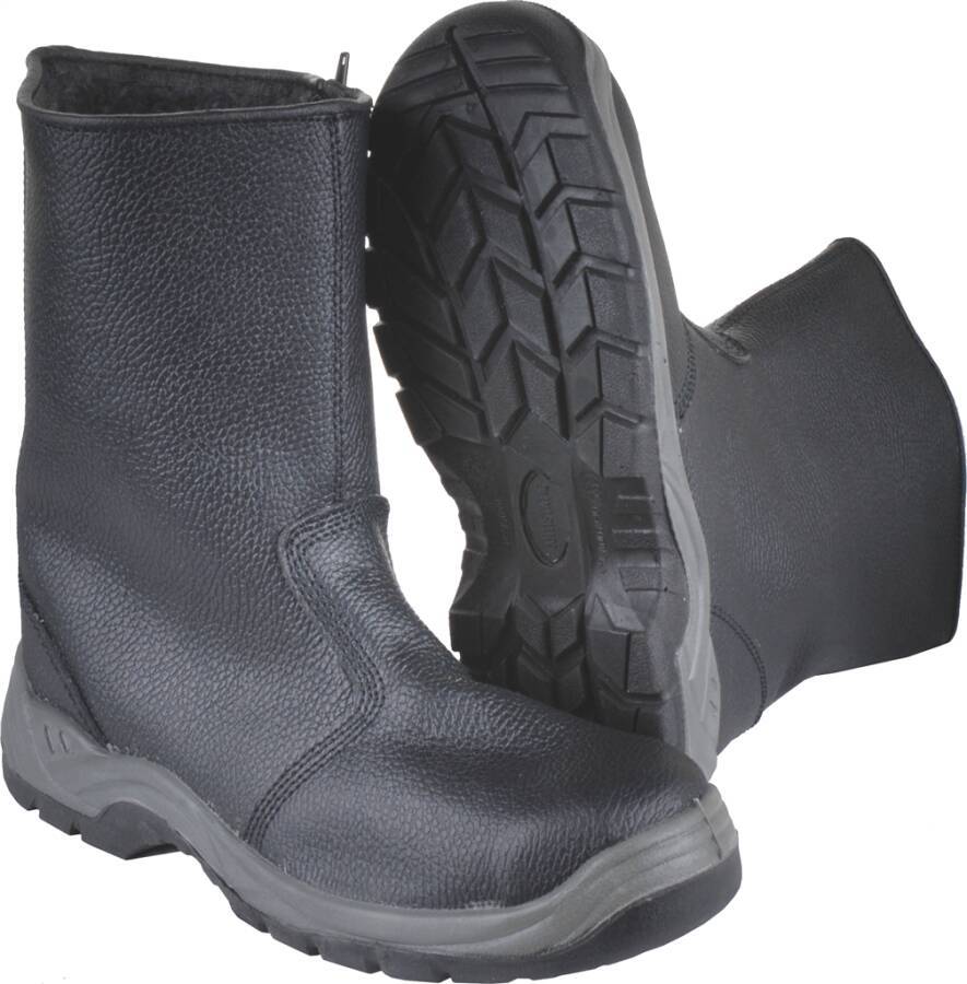 Sicherheitsreißverschlussstiefel S3 Winter 74034241 Größe 41 Farbe schwarz Typ Reißverschlussstiefel Modell Winter Sch