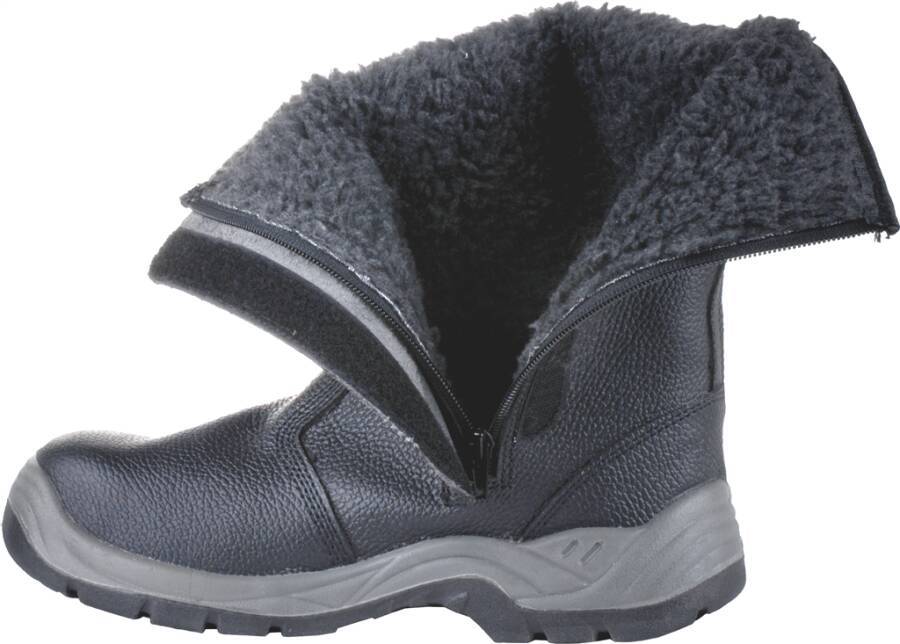 Sicherheitsreißverschlussstiefel S3 Winter 74034241 Größe 41 Farbe schwarz Typ Reißverschlussstiefel Modell Winter Sch