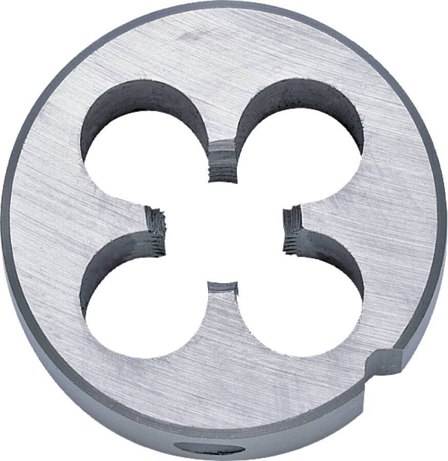 Schneideisen metrisch rechts, Form B 10404 Typ M Gewinde 6 m Steigung 1,0 mm Außen-Ø 20 mm Höhe 7 mm