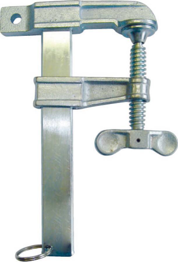 Polschweißzwinge mit Flügelmutter 8172304 für Kabel bis 400 A Ausladung 80 mm
