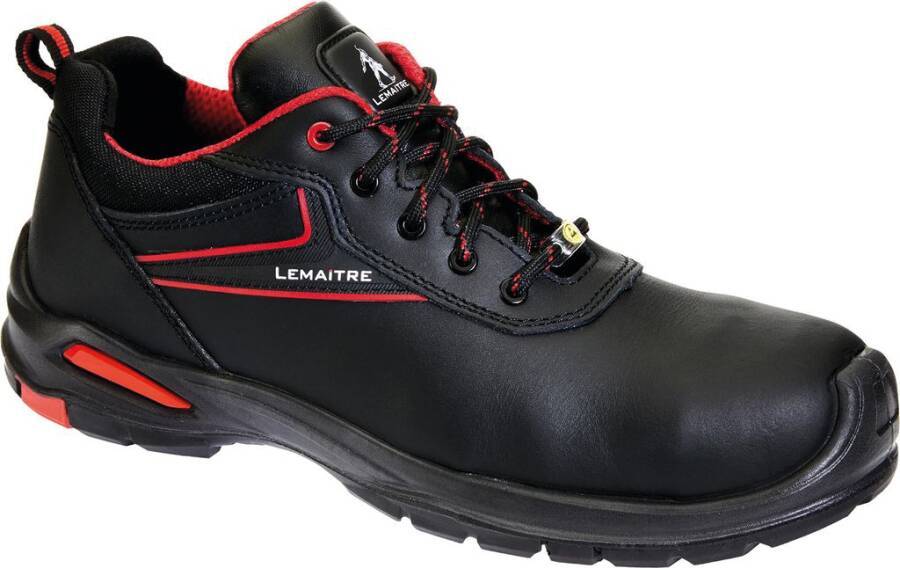 Sicherheitshalbschuh/ -hochschuh S3 George Low/High ESD 8073-39 Größe 39 Farbe schwarz Typ Halbschuh Modell George Low