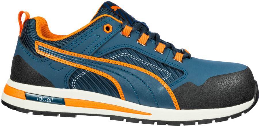 Sicherheitshalbschuh/-hochschuh S3 Crosstwist Low / Mid 643100-43 Größe 43 Farbe blau-kombiniert Typ Halbschuh Modell