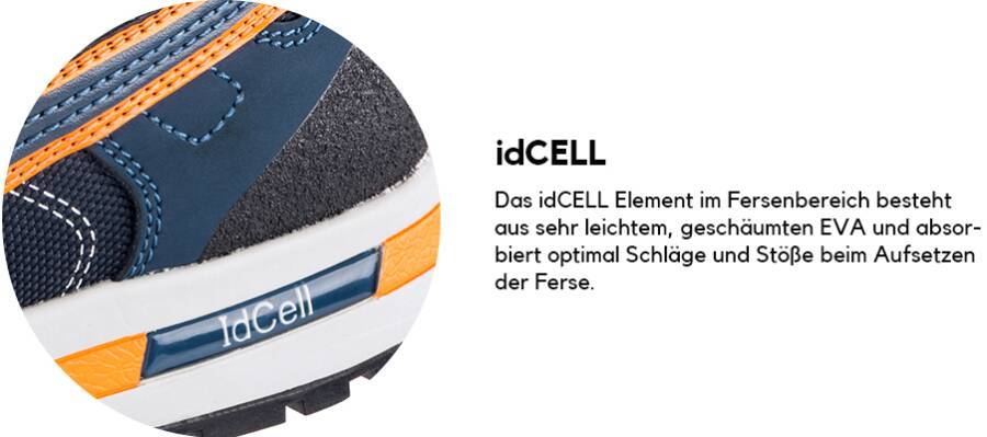 Sicherheitshalbschuh/-hochschuh S3 Crosstwist Low / Mid 643100-44 Größe 44 Farbe blau-kombiniert Typ Halbschuh Modell