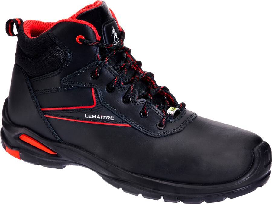 Sicherheitshalbschuh/ -hochschuh S3 George Low/High ESD 8074-38 Größe 38 Farbe schwarz Typ Hochschuh Modell George Hig