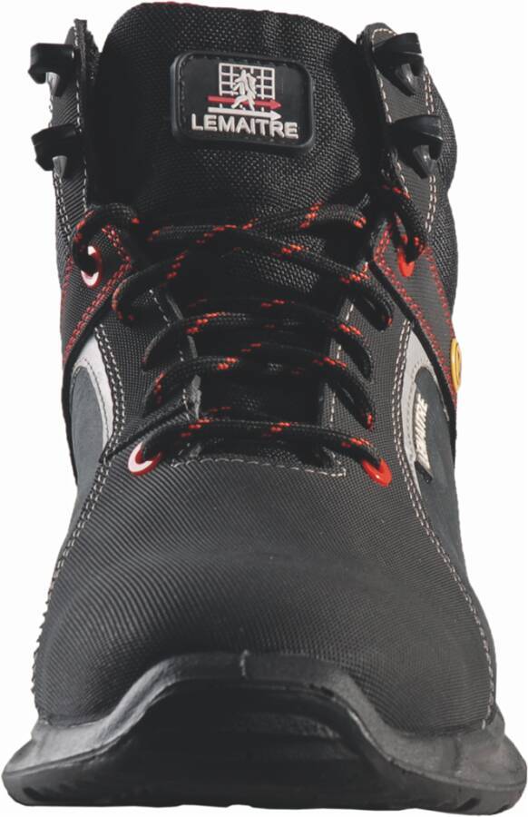 Sicherheitshalbschuh/-hochschuh S3 Super X ESD 1262-47 Größe 47 Farbe schwarz, rot gesteppt Typ Hochschuh Modell Super
