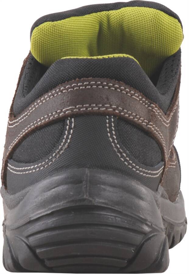 Sicherheitshalbschuh/-hochschuh S3 Douro / Danube 1340-38 Größe 38 Farbe schwarz/braun mit hellgrünen Applikationen Ty