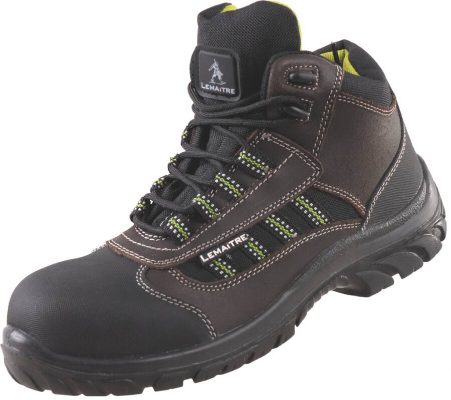 Sicherheitshalbschuh/-hochschuh S3 Douro / Danube 1345-46 Größe 46 Farbe schwarz/braun Typ Hochschuh Modell Danube Sch