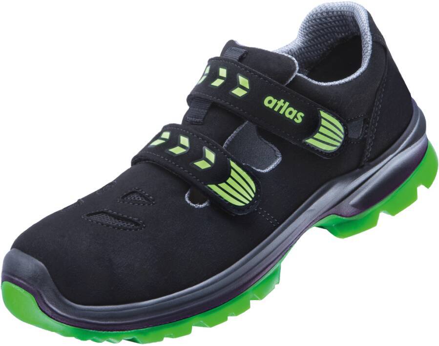 Sicherheitssandale S1P SL 465 XP 2.0 blue/SL 265 XP green ESD 22200-43 Größe 43 Farbe schwarz/grün Typ Sandale Modell