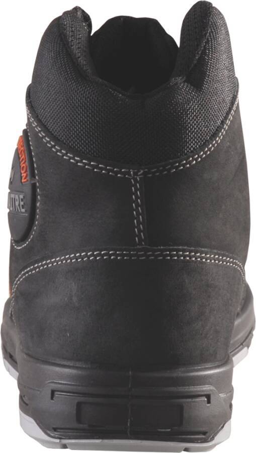 Sicherheitshalbschuh/-hochschuh S3 Soul / Saxo 1975-39 Größe 39 Farbe schwarz, mit grauen und orangefarbenen Nähten Ty