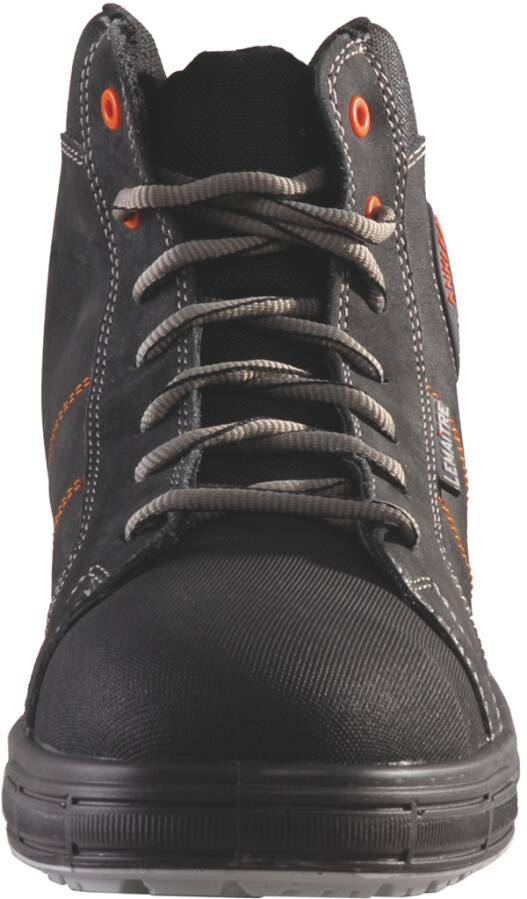 Sicherheitshalbschuh/-hochschuh S3 Soul / Saxo 1975-39 Größe 39 Farbe schwarz, mit grauen und orangefarbenen Nähten Ty