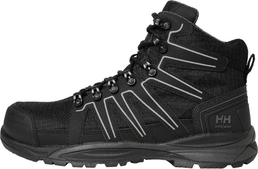 Sicherheitshalbschuh/-hochschuh S3S MANCHESTER LOW / MID / MID BOA 78422_930-45 Größe 45 Farbe schwarz Typ Hochschuh M