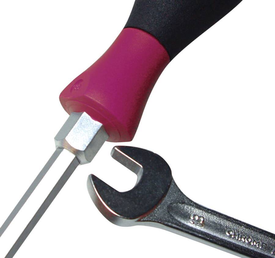 Schraubendreher Micro-Finish® PH mit Stahlkappe 29149 Größe 1 PH Klingenlänge 80 mm Gesamtlänge 187 mm