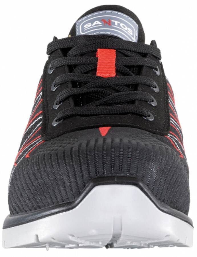 Sicherheitshalbschuh S3 S54 / S55 ESD S46 Black-Red-39 Größe 39 Farbe schwarz / rot Typ Halbschuh Modell S46 Schnürver