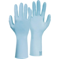 Einmalschutzhandschuh Nitril Dermatril® 741 074109081C Größe 09 Farbe blau Trägermaterial Nitril Beschichtung ohne Sch Einmalschutzhandschuh Nitril Dermatril® 741 074109081C Größe 09 Farbe blau Trägermaterial Nitril Beschichtung ohne Sch