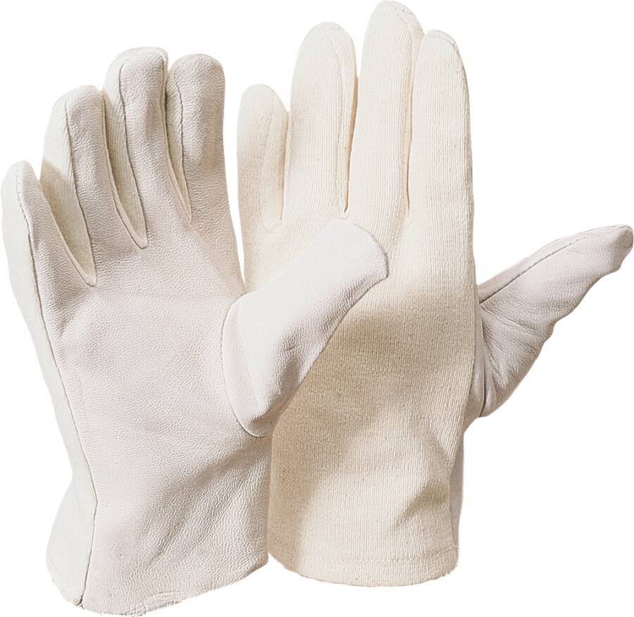 Nappaleder-Schutzhandschuh 71011007 Größe 07 Farbe natur Trägermaterial Nappaleder / Baumwolltrikot Beschichtung ohne Sc
