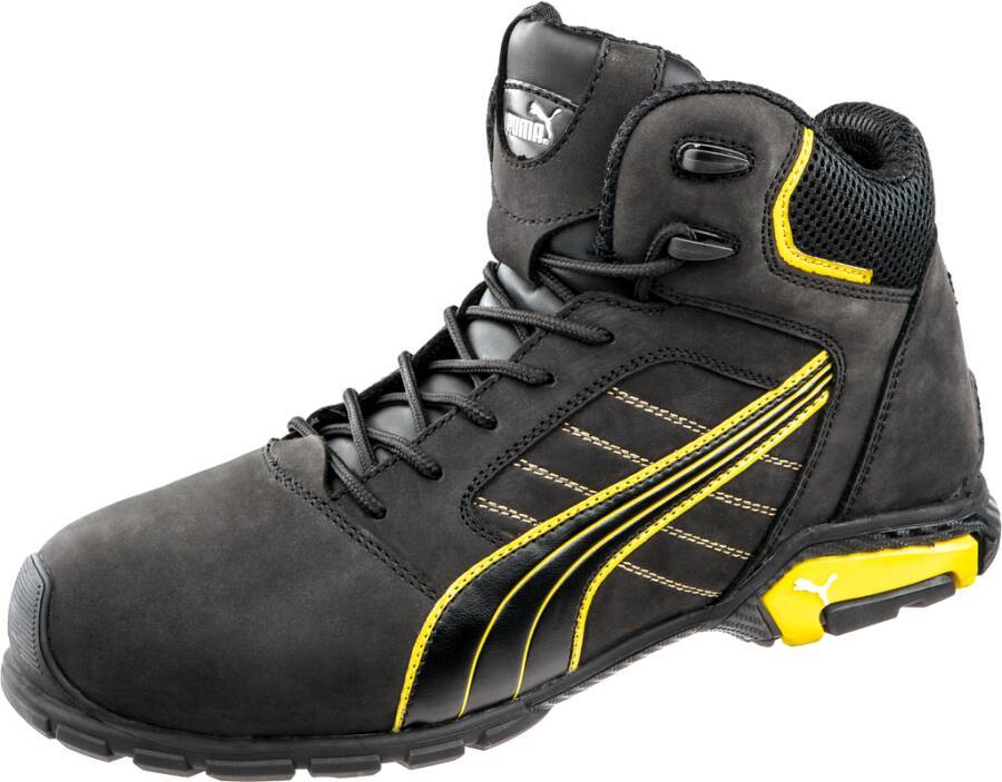 Sicherheitshalbschuh/-hochschuh S3L Amsterdam FO SRC 632240-47 Größe 47 Farbe schwarz/gelb Typ Hochschuh Modell Amster