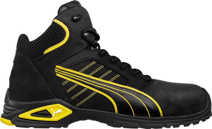 Sicherheitshalbschuh/-hochschuh S3L Amsterdam FO SRC 632240-47 Größe 47 Farbe schwarz/gelb Typ Hochschuh Modell Amster