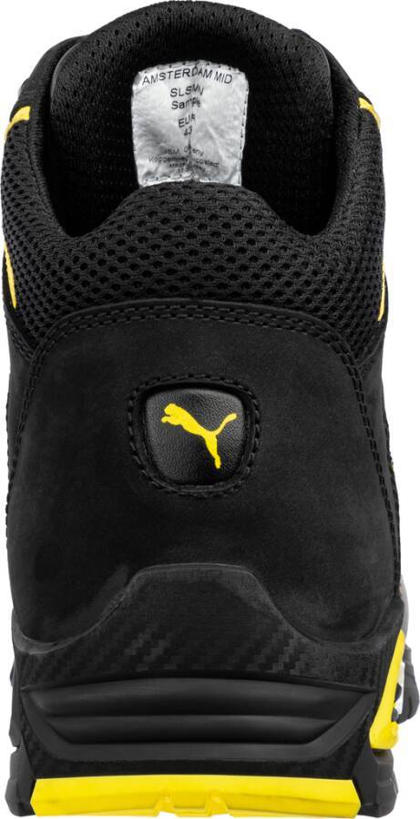Sicherheitshalbschuh/-hochschuh S3L Amsterdam FO SRC 632240-47 Größe 47 Farbe schwarz/gelb Typ Hochschuh Modell Amster