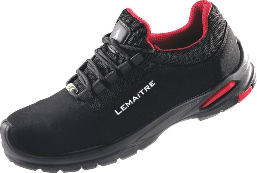 Sicherheitshalbschuh/-hochschuh S3 Riley ESD 8064-46 Größe 46 Farbe schwarz Typ Halbschuh Modell Riley Low Schutzklass