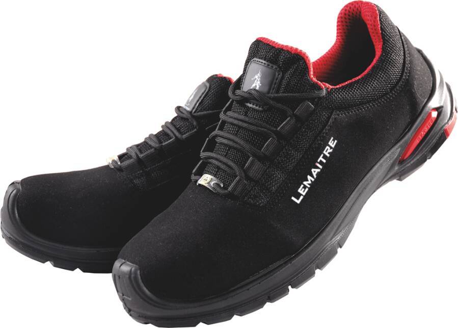 Sicherheitshalbschuh/-hochschuh S3 Riley ESD 8064-45 Größe 45 Farbe schwarz Typ Halbschuh Modell Riley Low Schutzklass