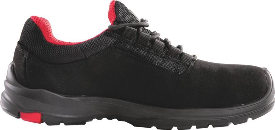 Sicherheitshalbschuh/-hochschuh S3 Riley ESD 8064-45 Größe 45 Farbe schwarz Typ Halbschuh Modell Riley Low Schutzklass