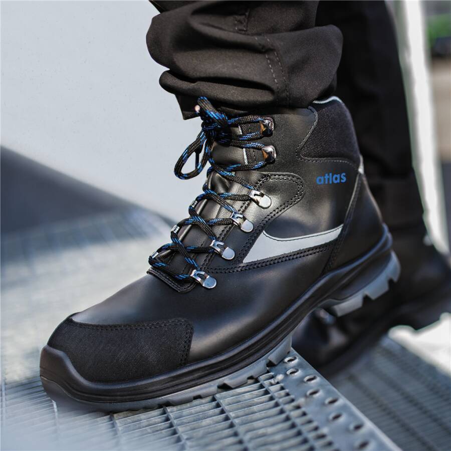 Sicherheitshochschuh S3 alu-tec 735 XP® ESD 36200-47 Größe 47 Farbe schwarz Typ Hochschuh Modell alu-tec 735 XP® Schut