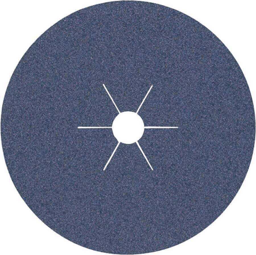 Fiberscheibe Zirkonkorund 204611 Körnung 100 Ø 125 mm