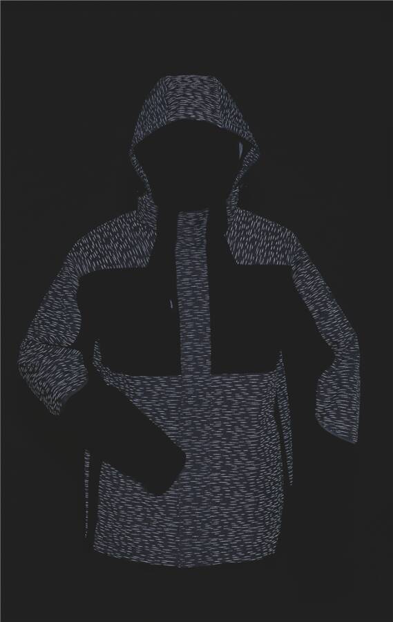 Softshelljacke reflektierend 7367177XXL Größe XXL Farbe grau / schwarz