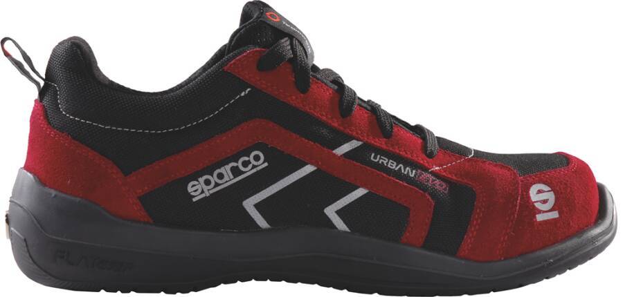 Sicherheitshalbschuh S3 Sparco Urban Evo 7518NRRS-39 Größe 39 Farbe rot/schwarz Typ Halbschuh Modell Urban Evo Red Sch