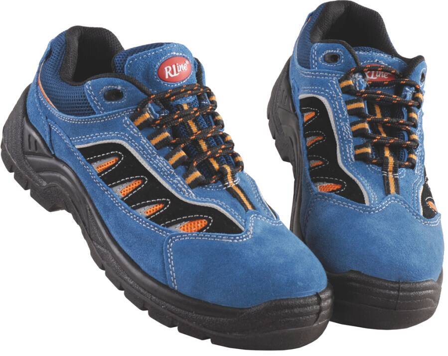 Sicherheitshalbschuh/-hochschuh S1P Texas/Alabama 202039-36 Größe 36 Farbe blau/orange Typ Halbschuh Modell Texas Schu