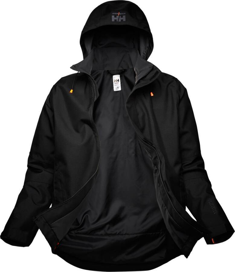 Wetterschutzjacke OXFORD 71290_990-L Größe L Farbe schwarz