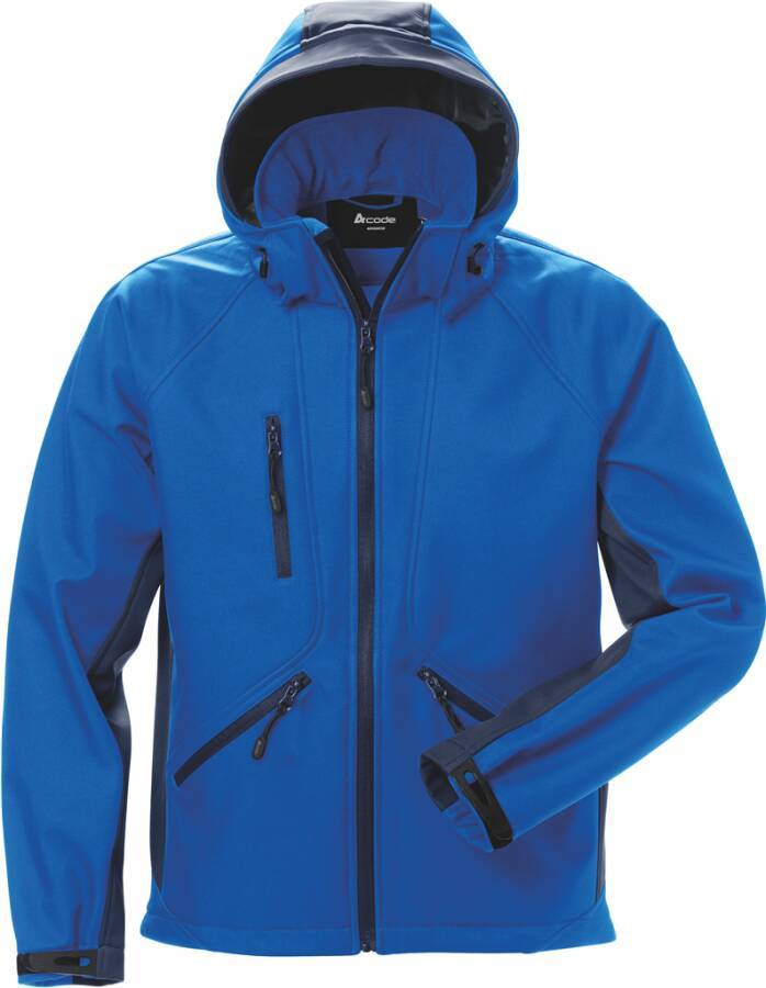 Windwear Softshelljacke Herren 1414 SHI 124149-676-L Größe L Farbe königsblau / marine Ausführung Herren