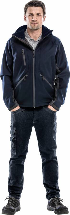 Windwear Softshelljacke Herren 1414 SHI 124149-586-M Größe M Farbe marine / grau Ausführung Herren