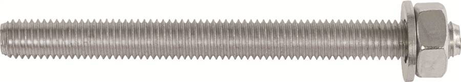 Gewindestange UPM-A galvanisch verzinkt 509178 Typ UPM-A M 10 x 110 ETA x DIBt x Bohr-Ø Vollstein 12 mm