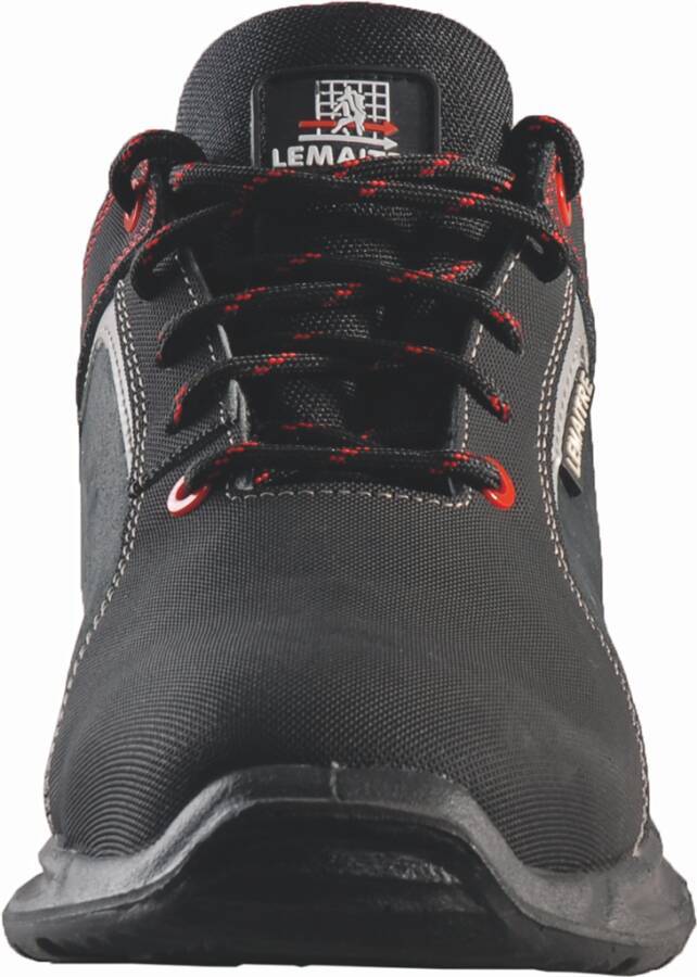 Sicherheitshalbschuh/-hochschuh S3 Super X ESD 1261-42 Größe 42 Farbe schwarz, rot gesteppt Typ Halbschuh Modell Super