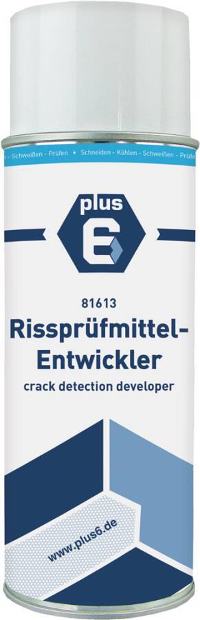 Rissprüfmittel 81613 Inhalt 400 ml Gebindeart Dose Einsatz Sichtbarmachen der Risse als rote Linien durch dünnes Aufsprü