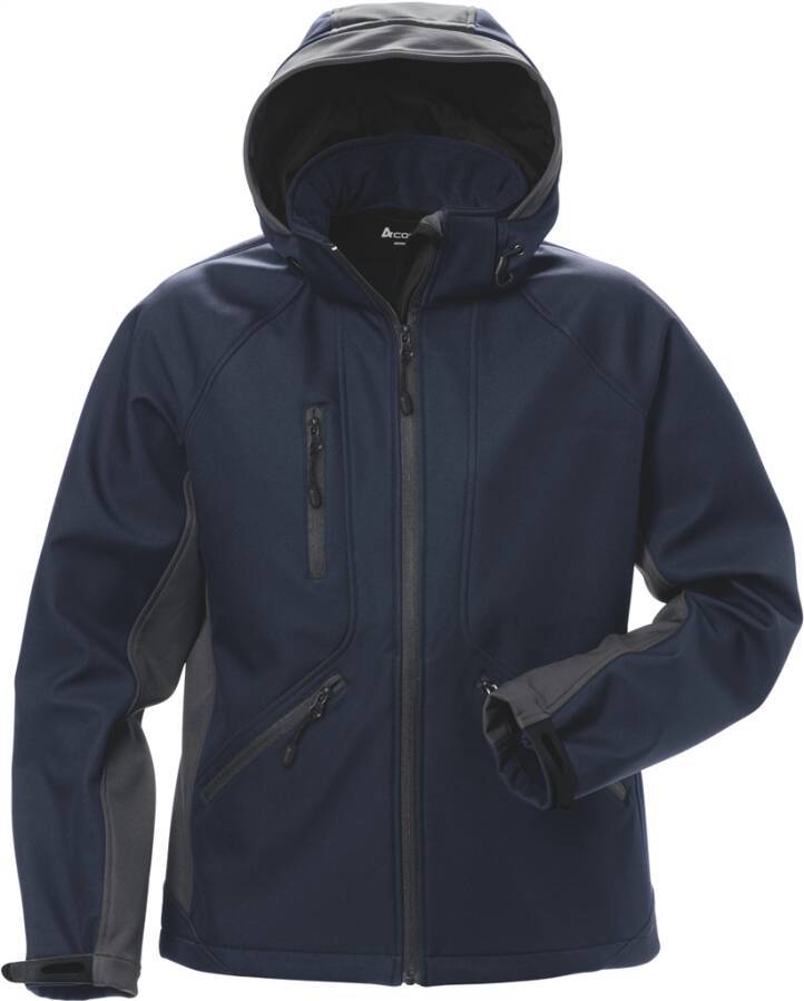 Windwear Softshelljacke Damen 1416 SHI 124150-586-XL Größe XL Farbe marine / grau Ausführung Damen