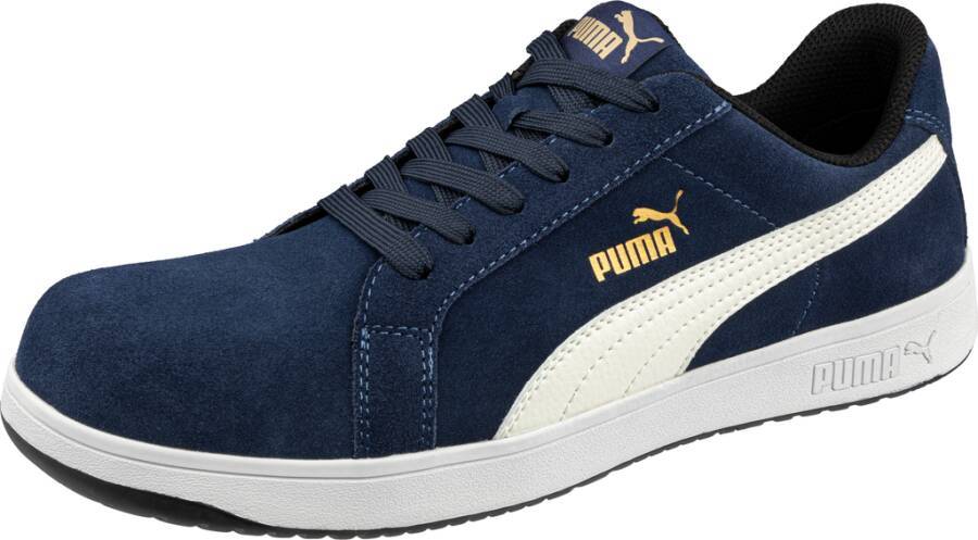 Sicherheitshalbschuh S1PL ICONIC SUEDE ESD FO HRO SRC 640020-44 Größe 44 Farbe blau Typ Halbschuh Modell Iconic Suede