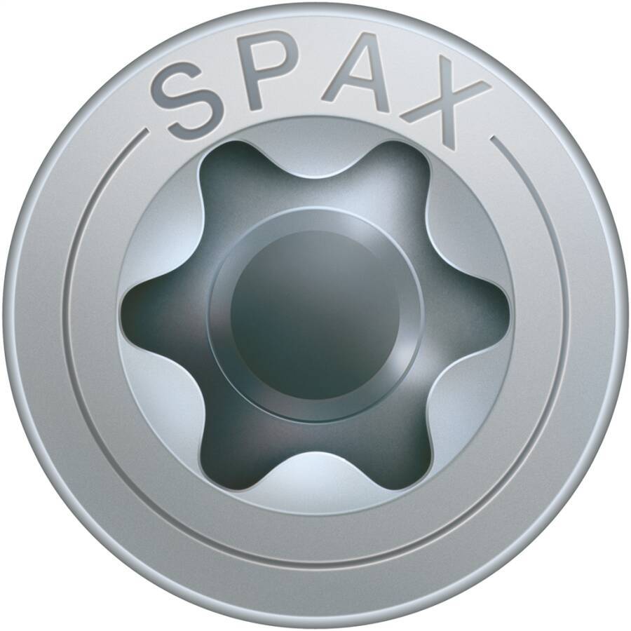 SPAX-Holzbauschraube Senkkopf Teilgewinde 0191010803005 Norm ART 01106 Werkstoff Stahl Oberfläche WIROX Form Teilgewinde