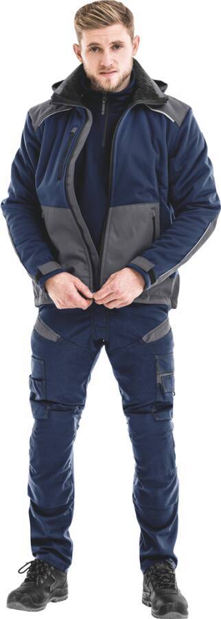 Winter-Softshelljacke 4060 CFJ 127188-996-XL Größe XL Farbe schwarz / grau