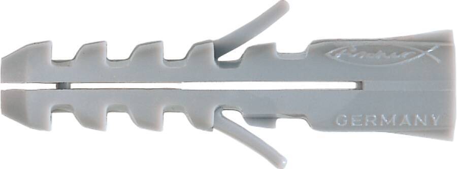 Spreizdübel S Standard 50112 Typ S 12 Bohrernenn-Ø 12 (d0) mm Dübellänge 60 (l) mm min. Bohrlochtiefe 80 (h1) mm Schraub