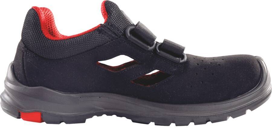 Sicherheitssandale S1P Riley Fresh ESD 8060-48 Größe 48 Farbe schwarz Typ Sandale Modell Riley Fresh Schutzklasse S1P