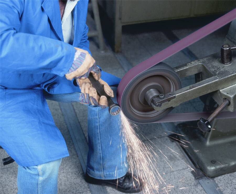 Schleifband mit Normalkorund 72895 Breite 13 mm Umfang 455 mm Körnung 40