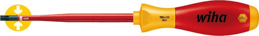 VDE-Schraubendreher electric slimFix TORX® 36537 Größe T15 Typ electric slimFix TORX® Klingenlänge 100 mm Gesamtlänge 21