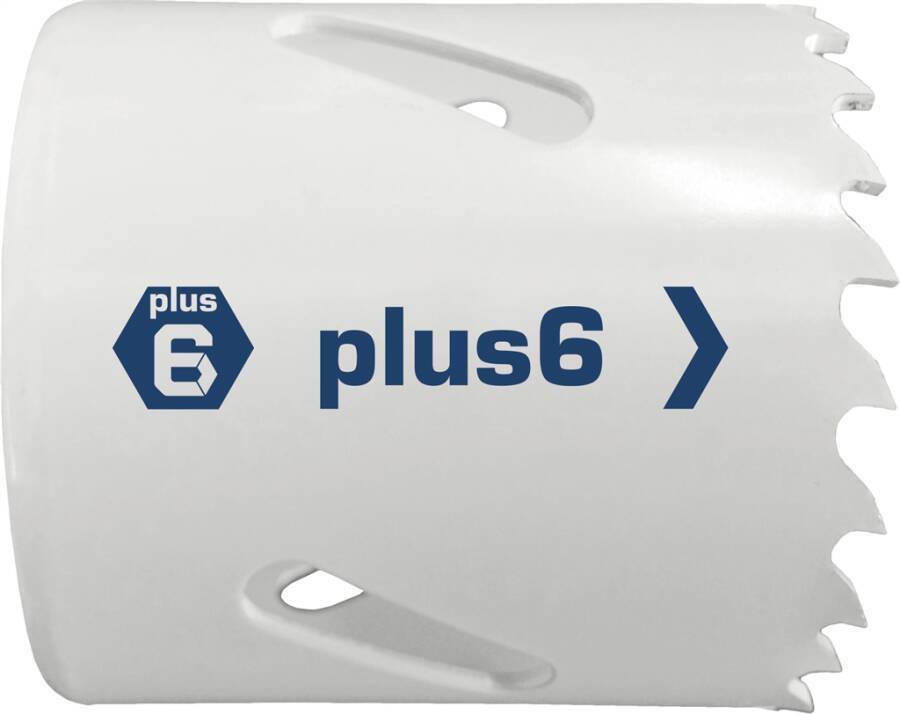 Lochsäge HSS-Bi-Metall plus6 58401105 Ausführung plus6 Ø 105 mm Ø 4 1/8 Zoll Höhe 44 mm Drehzahl empf. Baustahl 91 U/