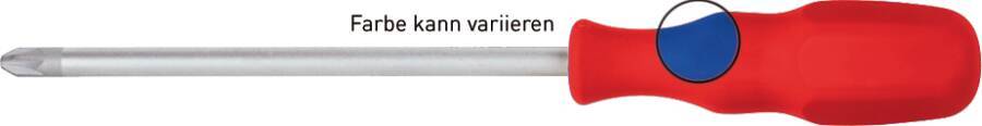 Schraubendreher 1-K-Griff PZ 432153 Größe 3 PZ Klingenlänge 150 mm Gesamtlänge 260 mm