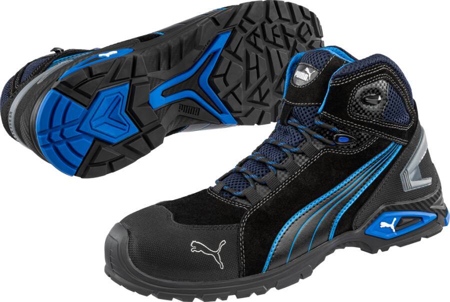 Sicherheitshalbschuh S3L RIO Black FO SRC 632250-44 Größe 44 Farbe blau/schwarz Typ Hochschuh Modell Rio Black Schutzk