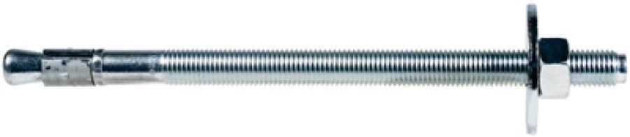 Bolzenanker FBN II GS, galvanisch verzinkt 45579 Typ FBN II 12/100 GS ETA x Bohrernenn-Ø 12 (d0) mm min. Bohrlochtiefe b
