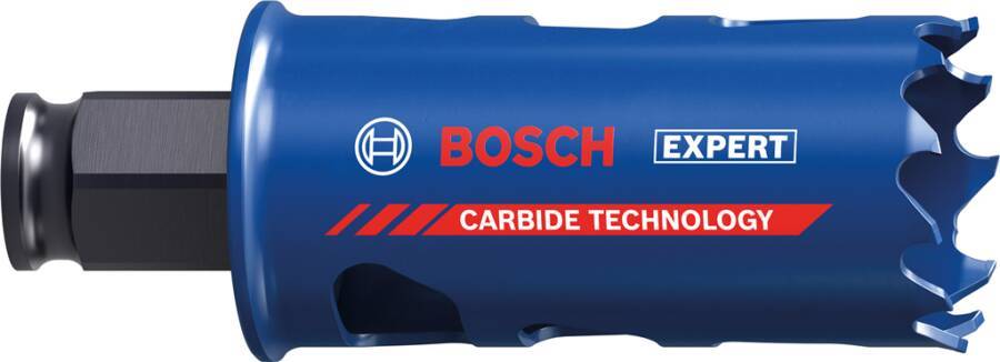 Lochsäge Hartmetall EXPERT Tough Material # 2608900423 Ausführung Tough Material EXPERT Ø 35 mm Ø 1 3/8 Zoll Höhe 60 mm