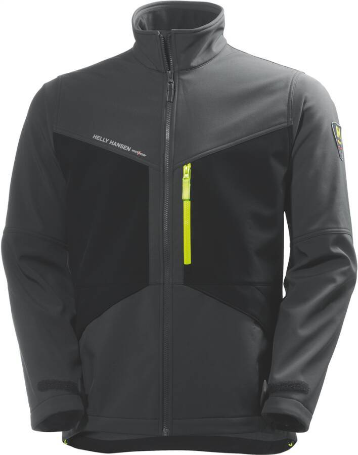 Softshelljacke AKER 74051_979-L Größe L Farbe dunkelgrau / schwarz